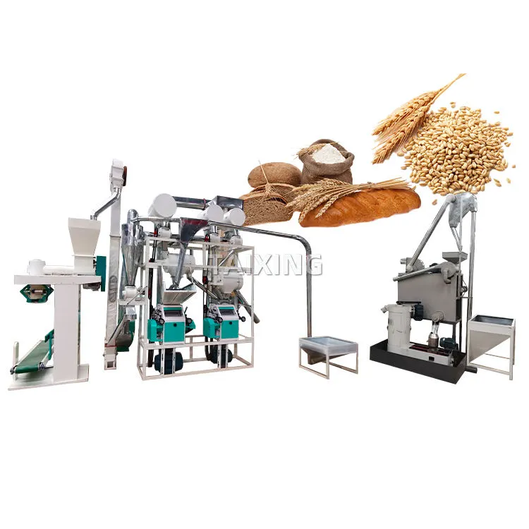 10-15 Ton Per Day Chickpea Grinding Machine Chickpea Peeling Machine - Grinding Mill - foodmachtech