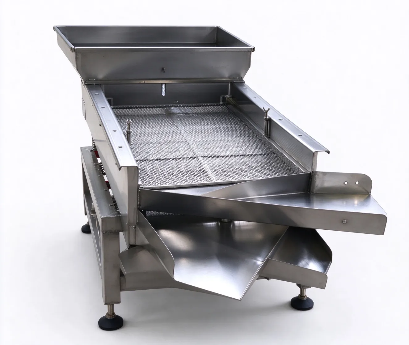 Food-grade Multi-functional Linear Vibrating Sieve, Screening Equipment for Soybeans and Peanuts - Screening Machine - foodmachtech