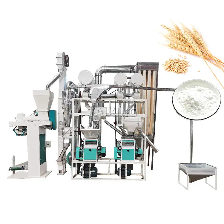 10-15 Ton Per Day Chickpea Grinding Machine Chickpea Peeling Machine - Grinding Mill - foodmachtech