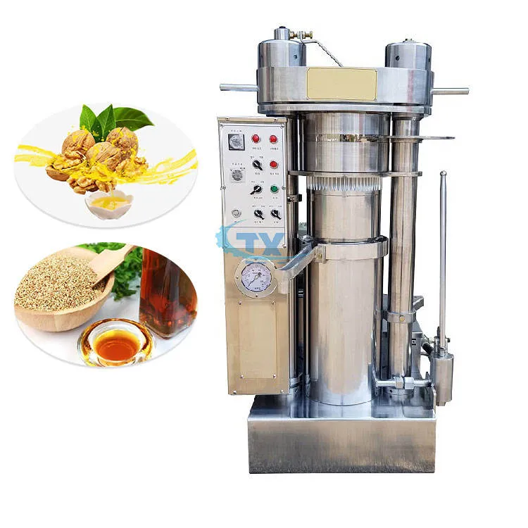 Commercial Walnut Hydraulic Cold Press Oil Making Machine - Hydraulic Oil Press - foodmachtech