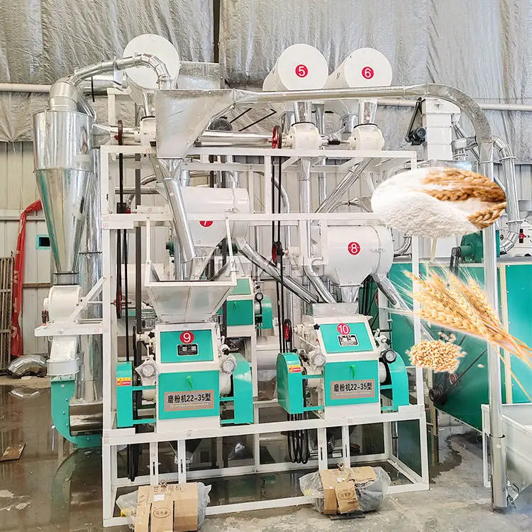 10-15 Ton Per Day Chickpea Grinding Machine Chickpea Peeling Machine - Grinding Mill - foodmachtech