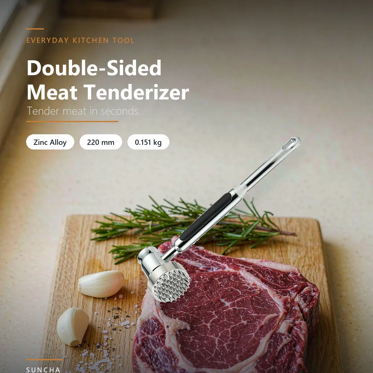Doppelseitiger Fleisch-Tender izer Hammer -  - Food Mach Tech