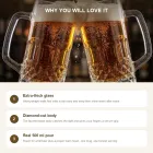 Verdickte Bierbecher mit Griff -  - Food Mach Tech