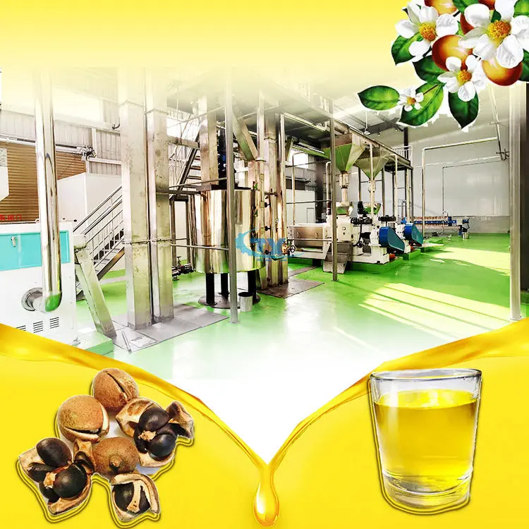 Olio di colza di semi di tè che spremette la raffinazione Deodorante macchina per la raffineria di olio da cucina - Attrezzature per la raffinazione - foodmachtech