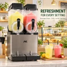 상업적인 쌍둥이 그릇 슬러시 기계 -  - Food Mach Tech