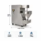 Automatische Fleisch bällchen, die Maschine herstellt -  - Food Mach Tech