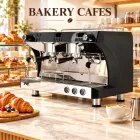 Halbautomat ische Espresso-Kaffee maschine -  - Food Mach Tech
