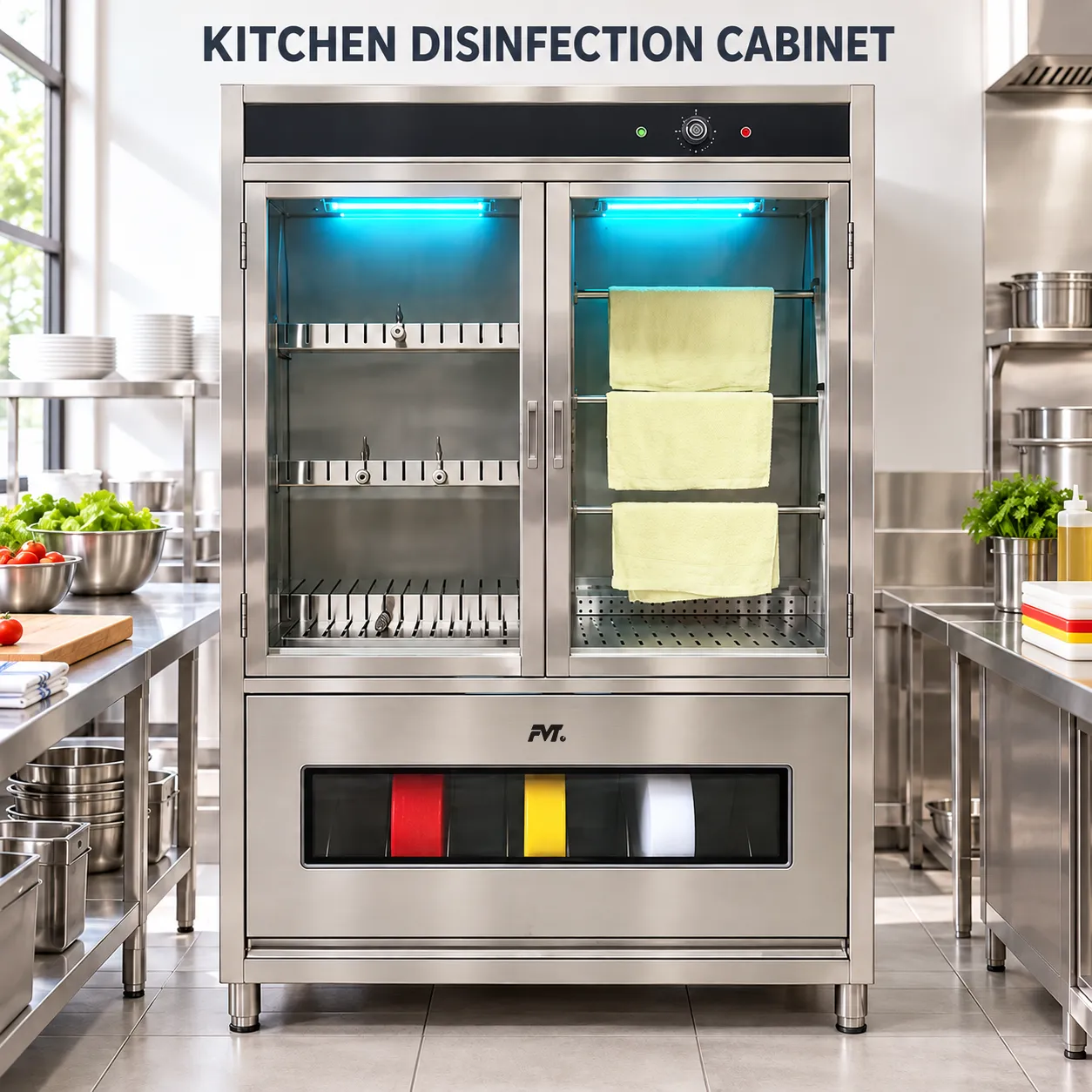 상업적인 부엌 소독 내각 -  - Food Mach Tech