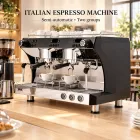 Halbautomat ische Espresso-Kaffee maschine -  - Food Mach Tech