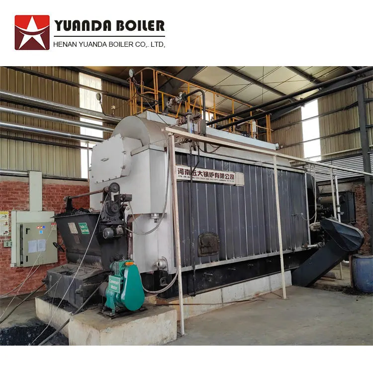 Horizontal DZL Sawdust Wood Dust Powder Fuel Pellets Burning Hot Water Boiler for Sale - Hot Water Boiler - foodmachtech