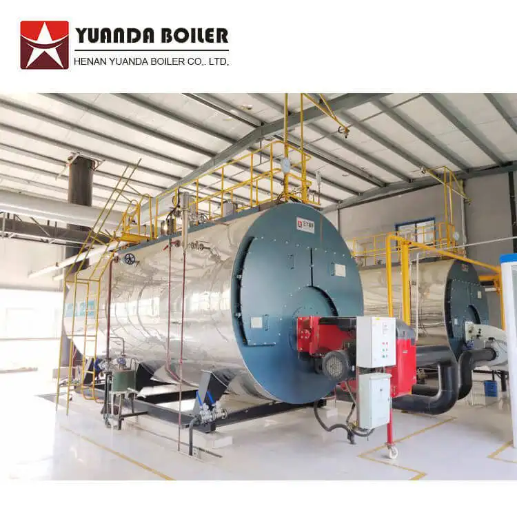 Caldera de vapor de gasoil de la serie de WNS 1-1,5 T/h - Caldera de vapor - foodmachtech