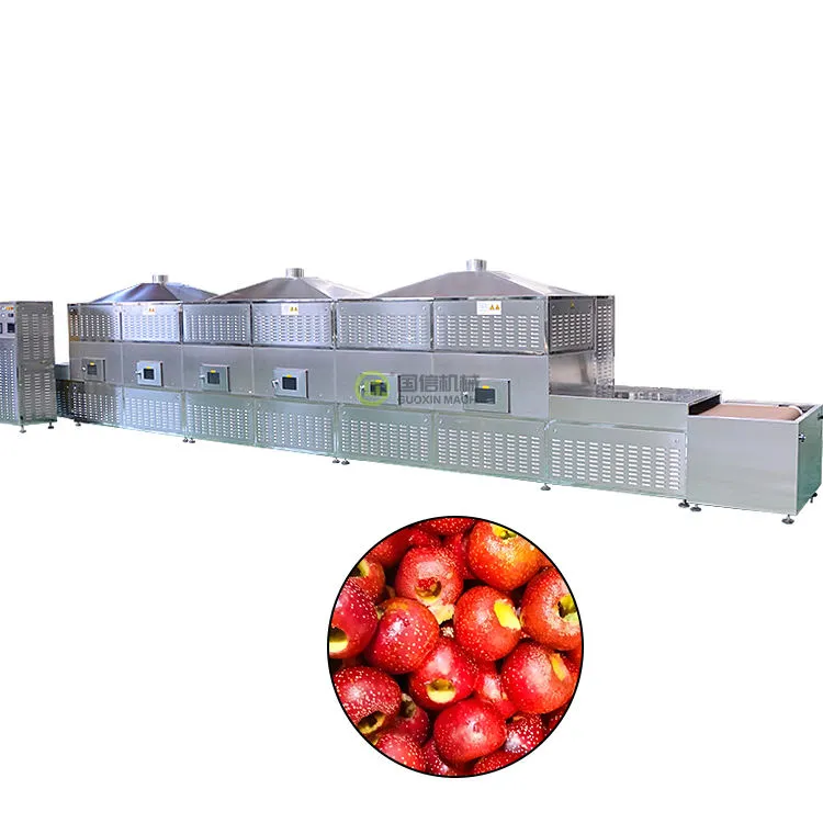 호손 연속 호베리 전자 레인지 경화 장비 호손 전자 레인지 건조기 - 건조기 - foodmachtech