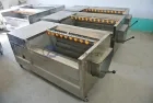 Automatische Bürste Waschmaschine für Yam Cassava Automatische Bürste Waschmaschine für Gemüse verarbeitung linie - Wasch-und Luft trocknungs system - foodmachtech