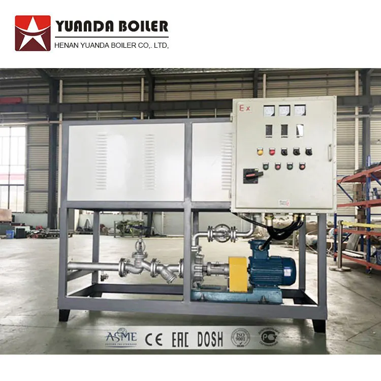Yuanda 24 36 48 60 70 90 120 150 180 240 300 500 600 700 KW Industrial Electric Thermal Hot Oil Heater - Thermal Oil Boiler - foodmachtech