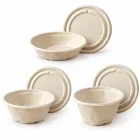 Biodegradable Takeaway Food Bowls (100 Pcs) -  - Food Mach Tech