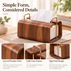 Simple Wooden Tissue Box -  - Food Mach Tech