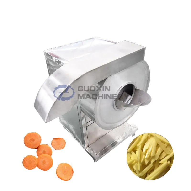 Commercial Multifunctional Vegetable Cutter Slicer Carrot Cassava Potato Chips Slicing Machine French Fries Cutting Machine - Vegetable Cutter - foodmachtech