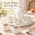 Light Luxury Pearl White Kettle Set -  - Food Mach Tech