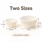 Greaseproof Cupcake Paper Liners （1000 PCS） -  - Food Mach Tech